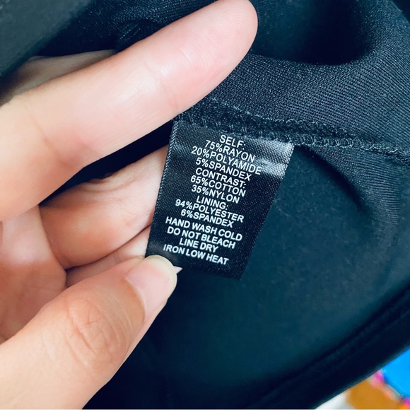 Lulus NEW Swoon-er Or Later Long Sleeve Lace Deep V Little Black Dress XS - Picture 7 of 8